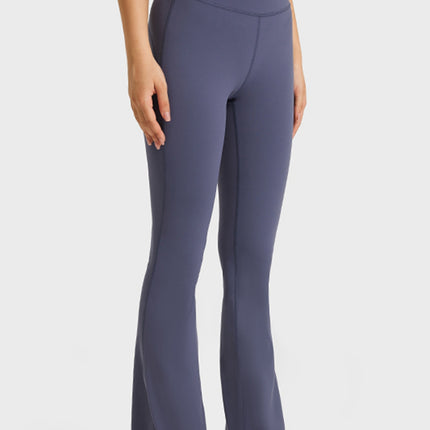 Millennia Elastic Waist Flare Yoga Pants - Image 12