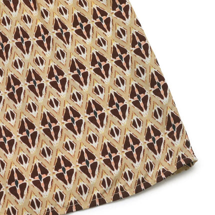 Printed Tiered Wide Strap Midi Dress - Image 7