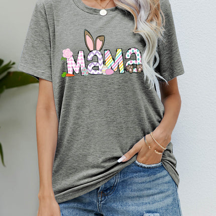 Easter MAMA Graphic Round Neck T-Shirt - Image 10