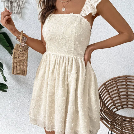 Cutout Cap Sleeve Mini Cami Dress - Image 5