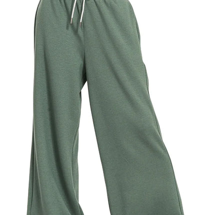Zenana Scuba Drawstring Pants - Image 1