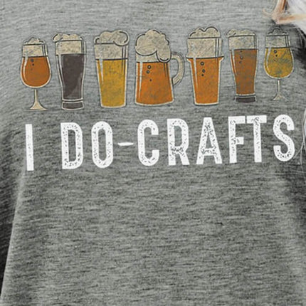 I DO CRAFTS Round Neck T-Shirt - Image 12