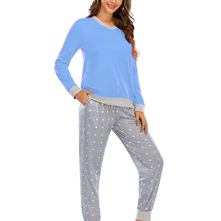Long Sleeve Top and Polka Dot Pants Set - Image 5