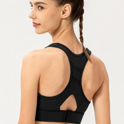 Scoop Neck Long Sports Bra - Image 12