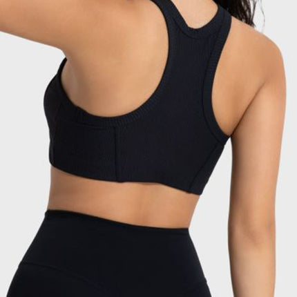 Millennia Wide Strap Cropped Sport Tank - Image 9