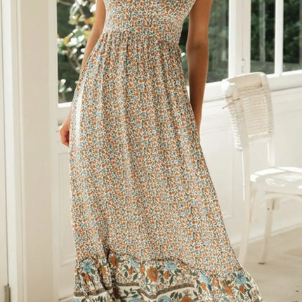 Printed Maxi Cami Dress - Image 9