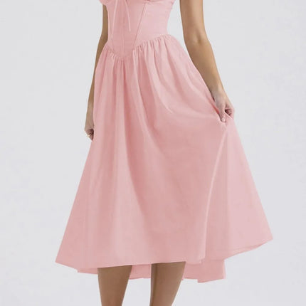 Ruched V-Neck Sleeveless Dress with Pockets - Image 23