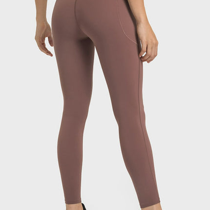 Millennia V-Waist Yoga Leggings with Pockets - Image 10