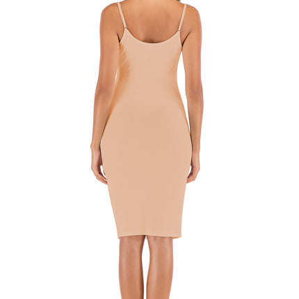 Lace Detail V-Neck Spaghetti Strap Lounge Dress - Image 9