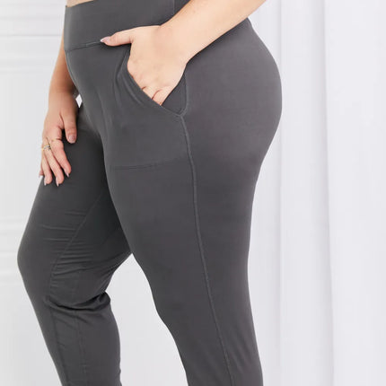 Leggings Depot Full Size Pocketed High Waist Pants - Image 4