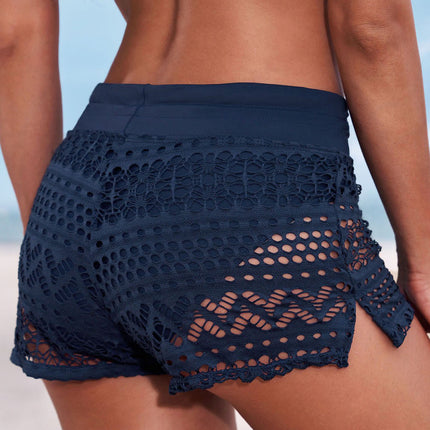 Full Size Drawstring Waist Swim Shorts - Image 7