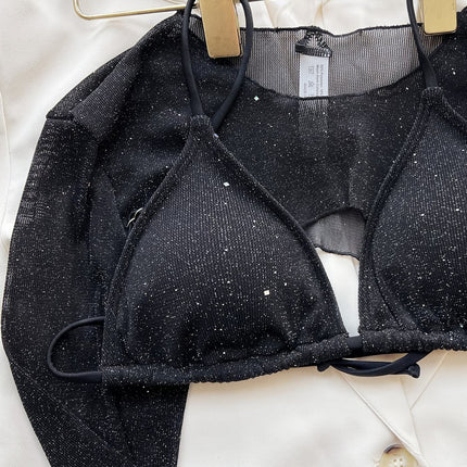 Glitter Three-Piece Swim Set - Image 4