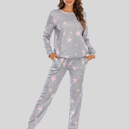 Star Top and Pants Lounge Set - Image 10