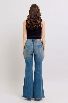 Judy Blue MR Tummy Control Vintage Wash Jeans - Image 8