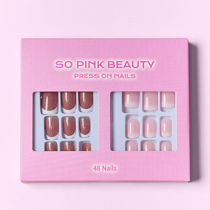 SO PINK BEAUTY Press On Nails 2 Packs - Image 6