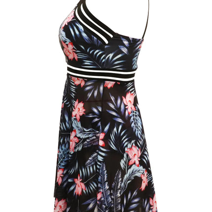 Cutout Printed Two-Piece Swim Set - Image 13