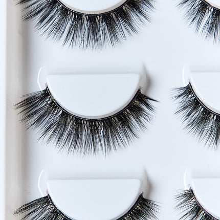 SO PINK BEAUTY Faux Mink Eyelashes 5 Pairs - Image 11