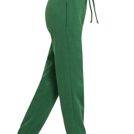 Zenana Fleece Jogger Sweatpants With Pockets - Image 3