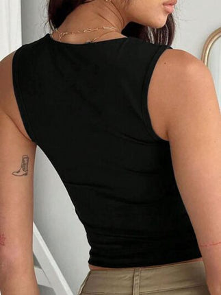 Devine Square Neck Wide Strap Tank - Image 8