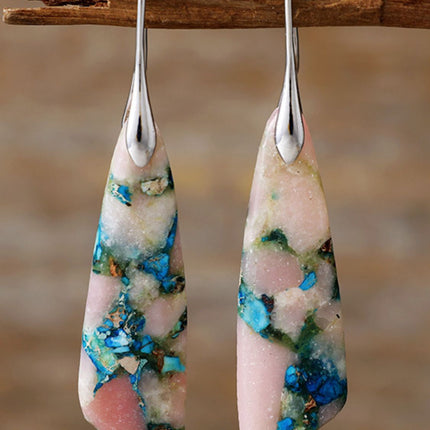 Geometrical Shape Dangle Earrings - Image 10