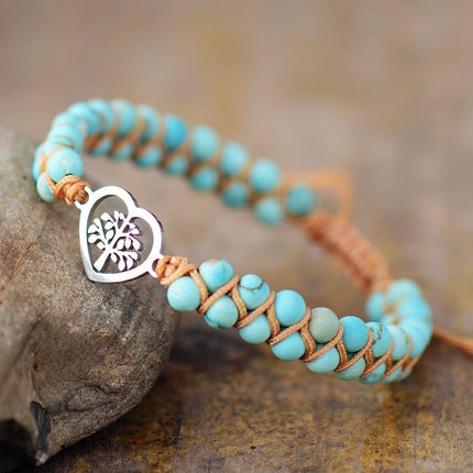 Turquoise Beaded Bracelet - Image 1