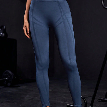 Wide Waistband High Waist Active Leggings - Image 4