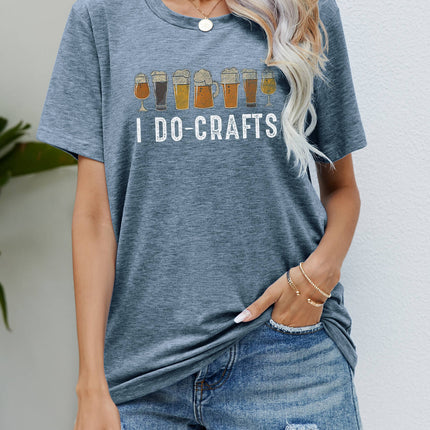 I DO CRAFTS Round Neck T-Shirt - Image 7