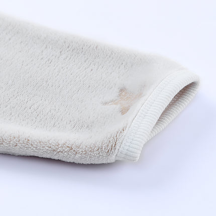 Round Neck Dropped Shoulder Star Print Top and Shorts Lounge Set - Image 6