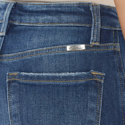 Kancan Raw Hem High Waist Cropped Jeans - Image 7