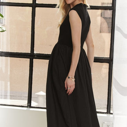 ADORA V-Neck Cap Sleeve Dress - Image 5