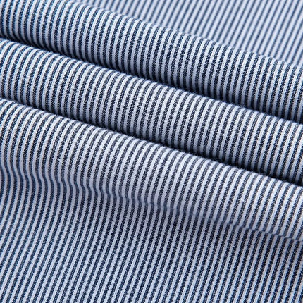 Stripe Frilled Ruffled Cap Sleeve Button Up Mini Dress - Image 11