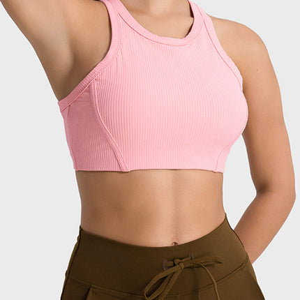 Millennia Wide Strap Cropped Sport Tank - Image 17