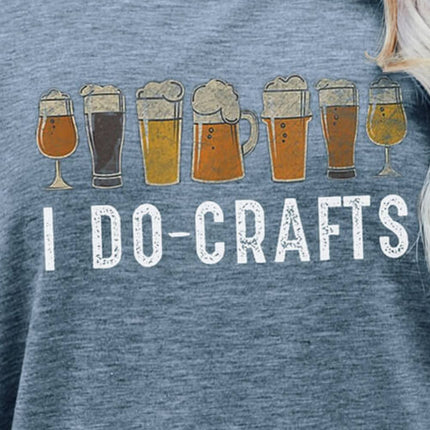 I DO CRAFTS Round Neck T-Shirt - Image 9