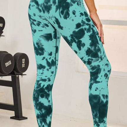 Tie-Dye High Waist Active Leggings - Image 5