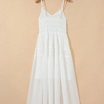 V-Neck High Waist Cami Dress - Image 7