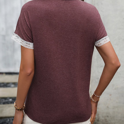 Ivy Lane Contrast Round Neck Short Sleeve Tee - Image 10