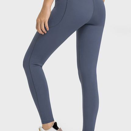 Millennia V-Waist Yoga Leggings with Pockets - Image 8