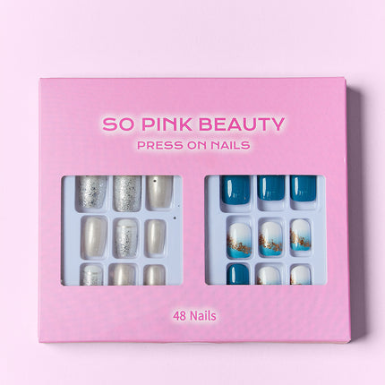 SO PINK BEAUTY Press On Nails 2 Packs - Image 10