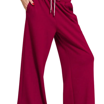 Zenana Scuba Drawstring Pants - Image 2