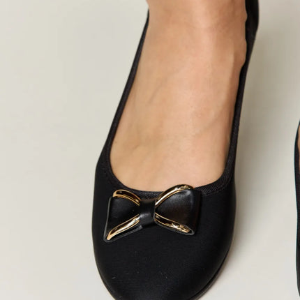 Forever Link Metal Buckle Flat Loafers - Image 8