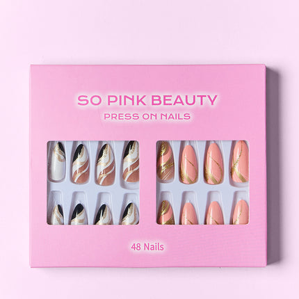 SO PINK BEAUTY Press On Nails 2 Packs - Image 2