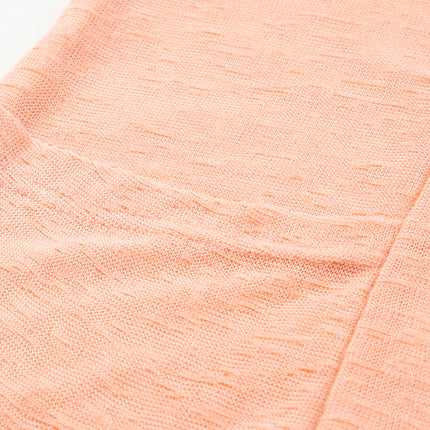 Round Neck Short Sleeve Sheer Cover-Up - Image 7