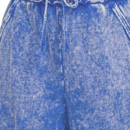 Zenana Washed French Terry Palazzo with Pockets - Image 4