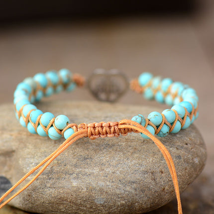 Turquoise Beaded Bracelet - Image 2
