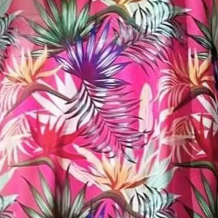 Printed Halter Neck Three-Piece Swim Set - Image 6