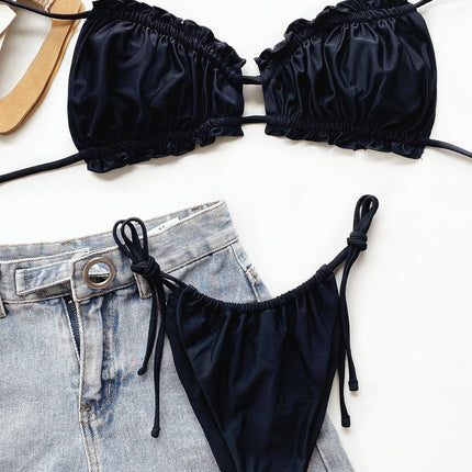 Frill Trill Halter Neck Bikini Set - Image 19