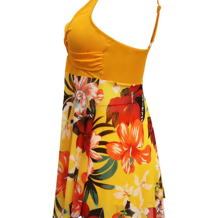 Printed Wide Strap Two-Piece Swim Set - Image 6