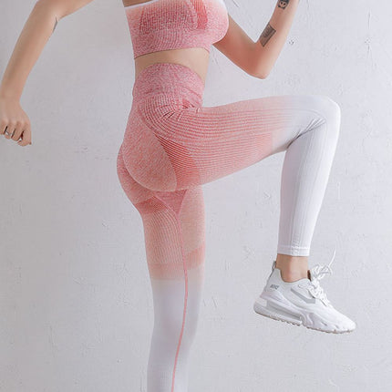 Gradient Sports Bra and Leggings Set - Image 4