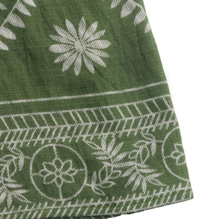 Printed V-Neck Sleeveless Dress - Image 7