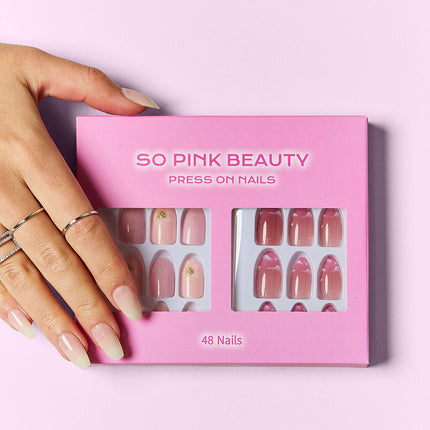 SO PINK BEAUTY Press On Nails 2 Packs - Image 17